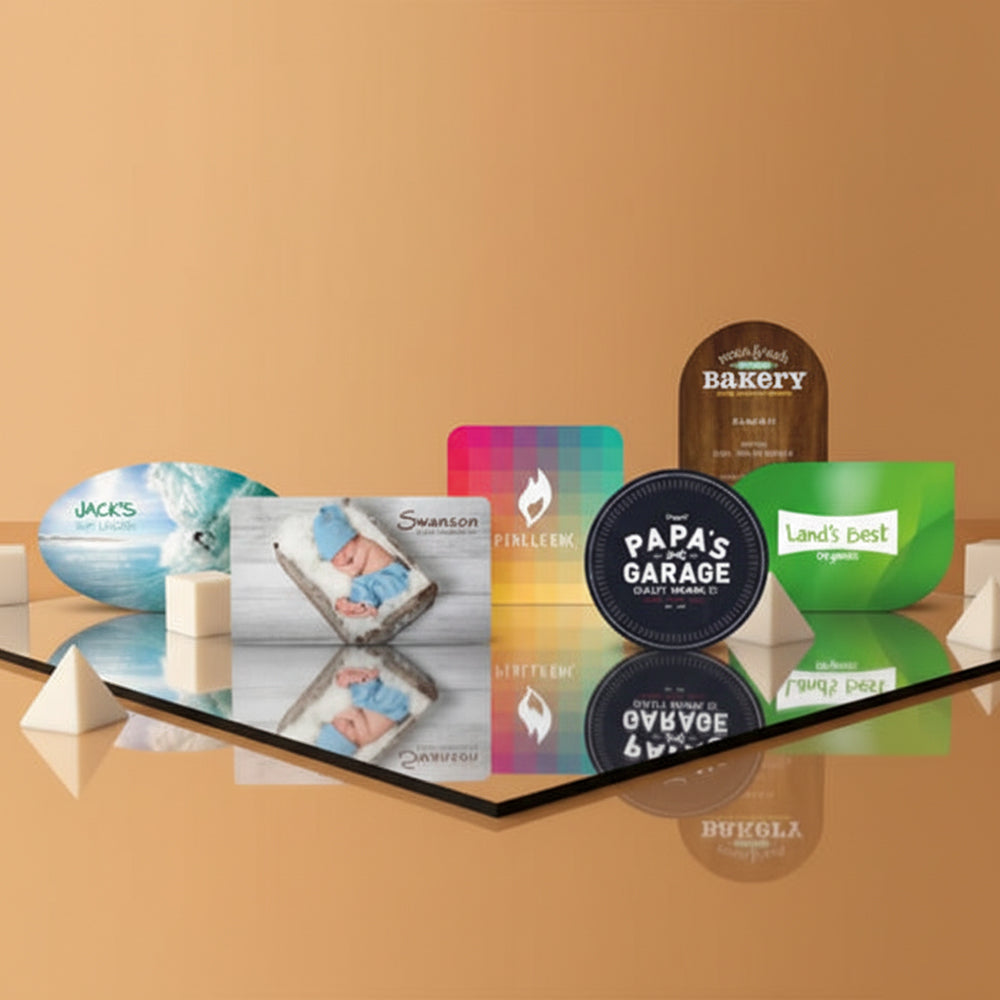 Custom Die Cut Spot UV Matt Lamination 400gsm