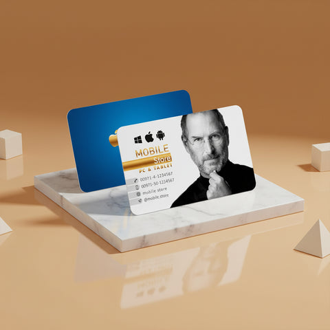 Rounded Corner Gold Foil Spot UV Velvet Lamination 760mic