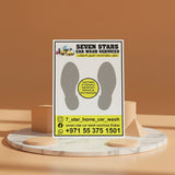 Car Mat - 4 Color (Economy Paper)