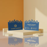 Custom Die Cut Gold Foil Spot UV Matt Lamination 400 gsm