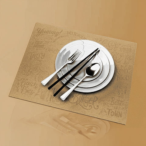 Table Mat - 1 or 2 Color (Glossy 135gsm)