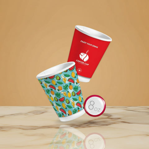 Paper Cup 8oz (240cc) - Double Wall