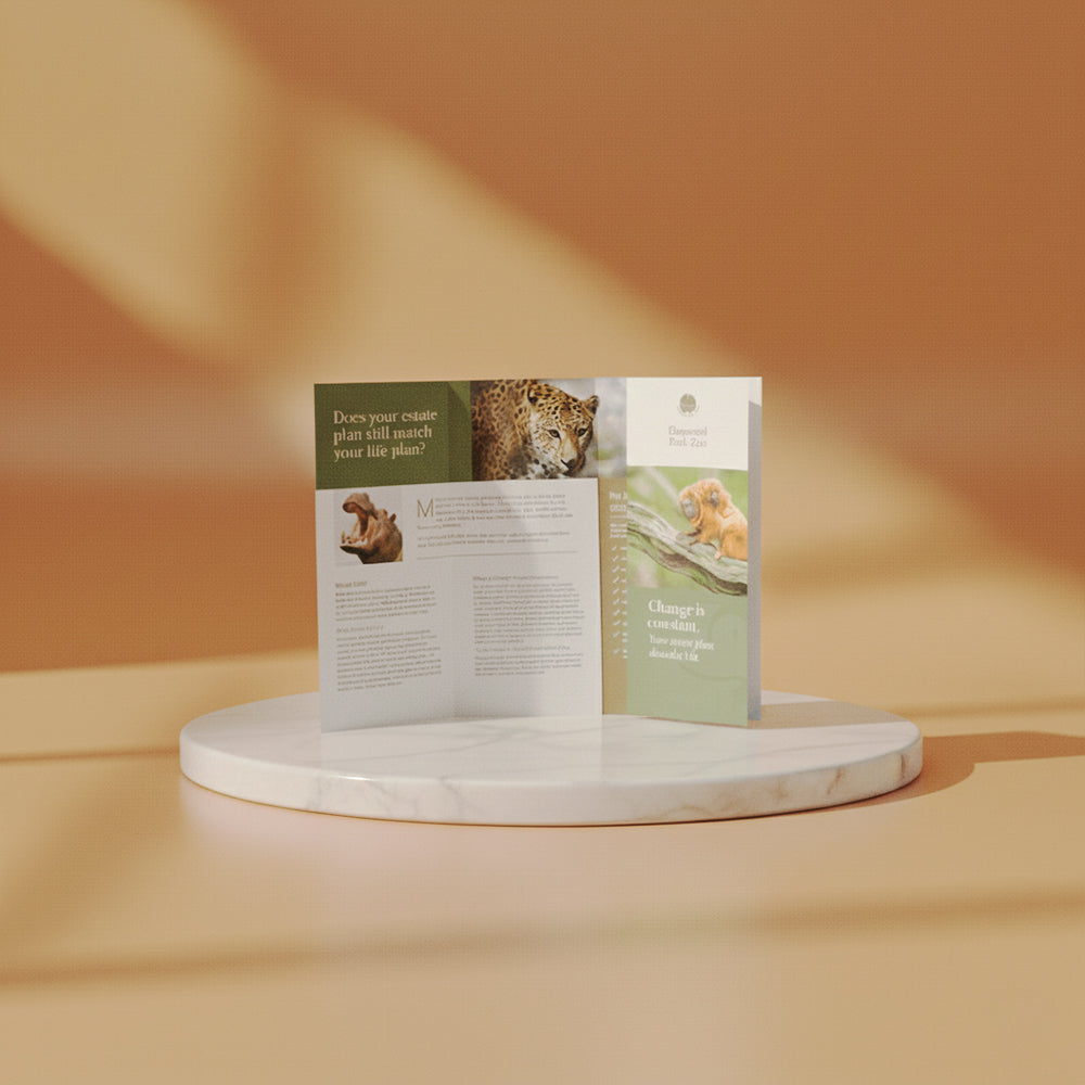 Brochure Real Size (Glossy paper 115gsm)